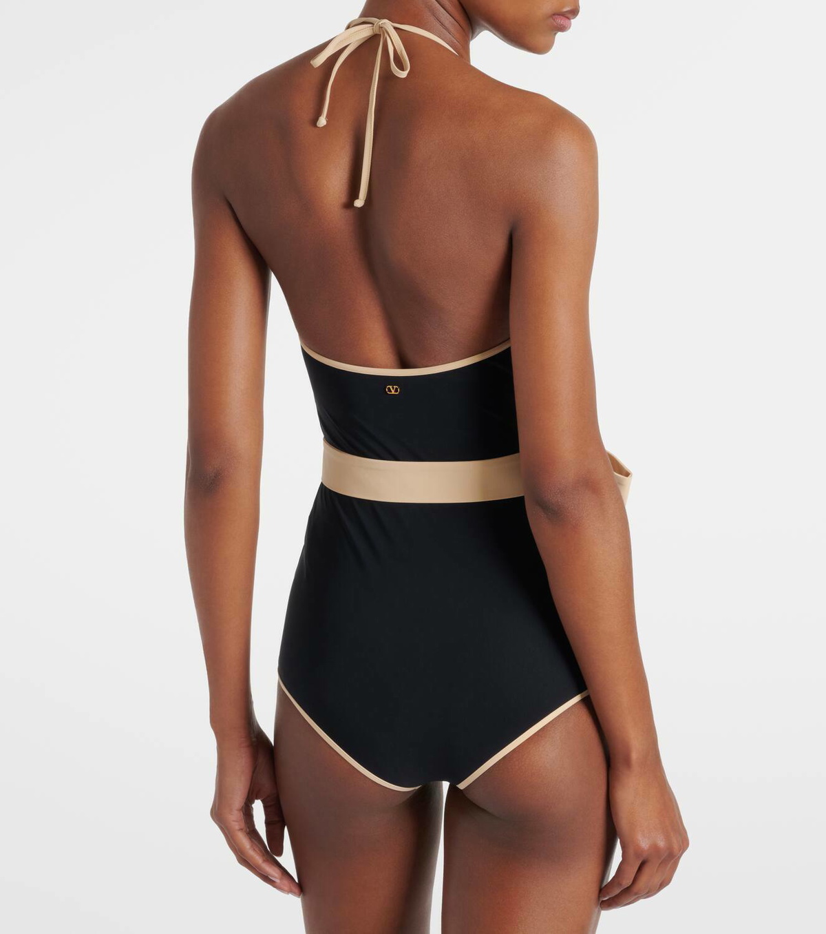 Valentino Escape belted swimsuit