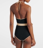 Valentino Escape belted swimsuit