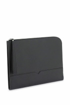 VALEXTRA leather document holder Black