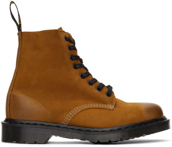 Photo: Dr. Martens Tan 'Made in England' 1460 Pascal Titan Boots