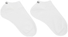 Hugo Six-Pack White Embroidered Socks