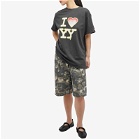 OPEN YY Women's I Love YY Box T-Shirt in Charcoal
