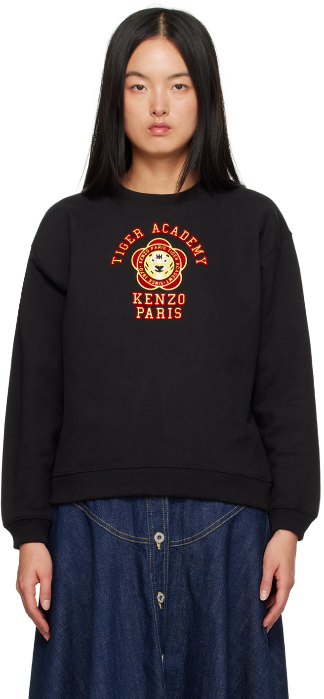 Kenzo paris sweatshirt clearance black