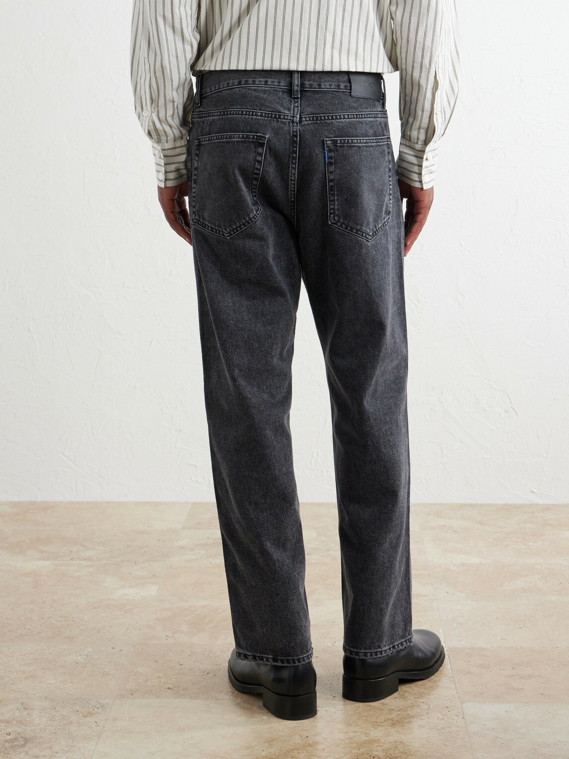 NN07 - Otis 1866 Straight-Leg Organic Jeans - Gray