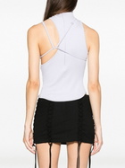Selasi Purple Ricky Asymmetric Tank Top