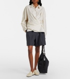 Lemaire Outdoor suede slip-on shoes