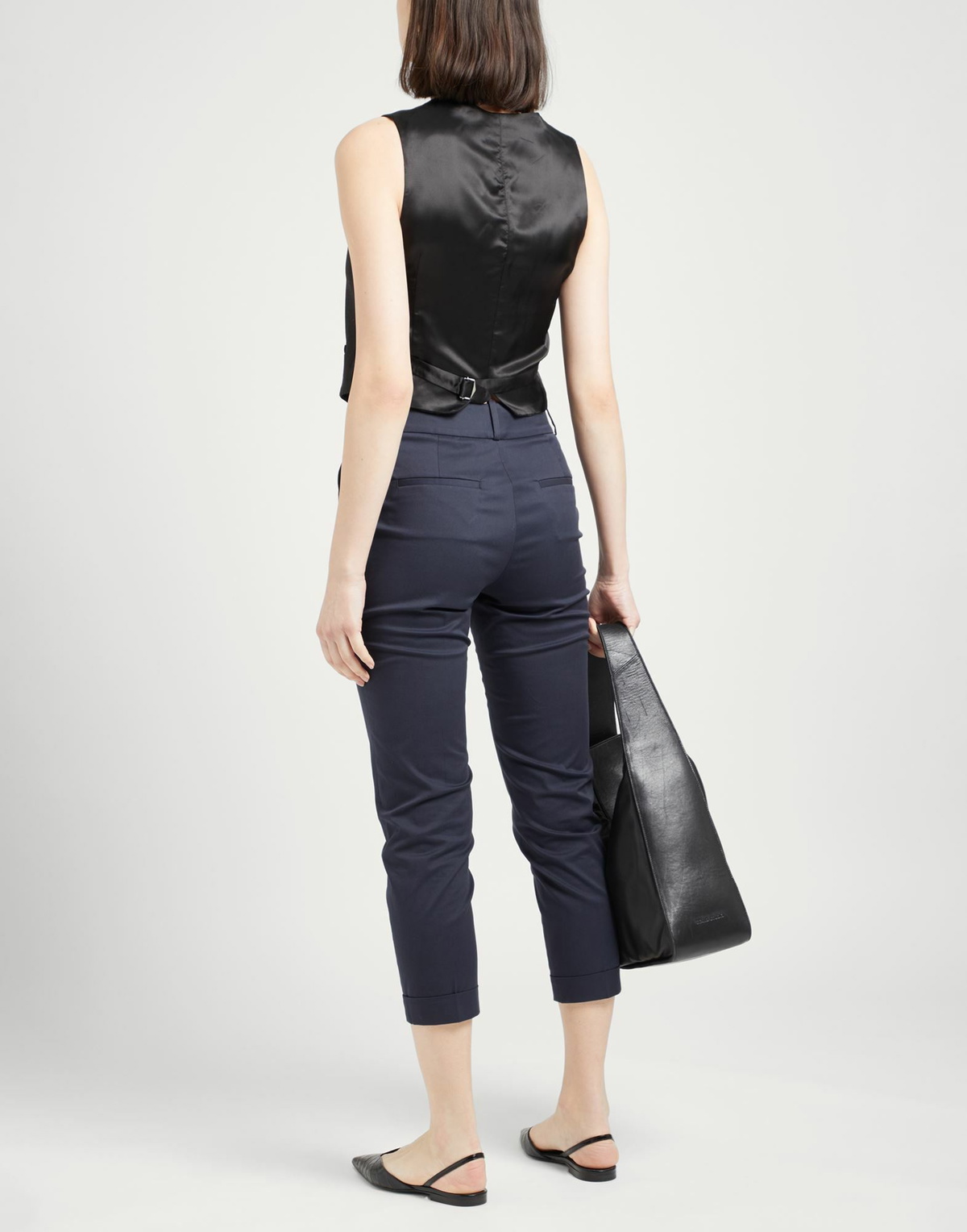 Peserico Womens Pants Midnight in Blue