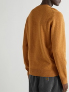 Norse Projects - Sigfred Brushed Wool Sweater - Orange