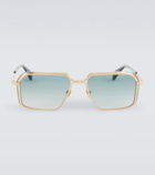 Jacques Marie Mage Vasco rectangular sunglasses