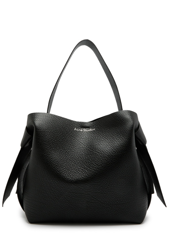 Photo: Acne Studios Musubi Grained Leather Tote - Black - One Size