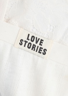 Love Stories Wild Rose Panelled Lace Briefs Off White