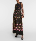 Giambattista Valli Embroidered tulle gown