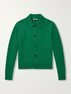 Auralee - Wool Cardigan - Green