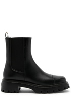 Stuart Weitzman Emerson 50 Leather Chelsea Boots Black