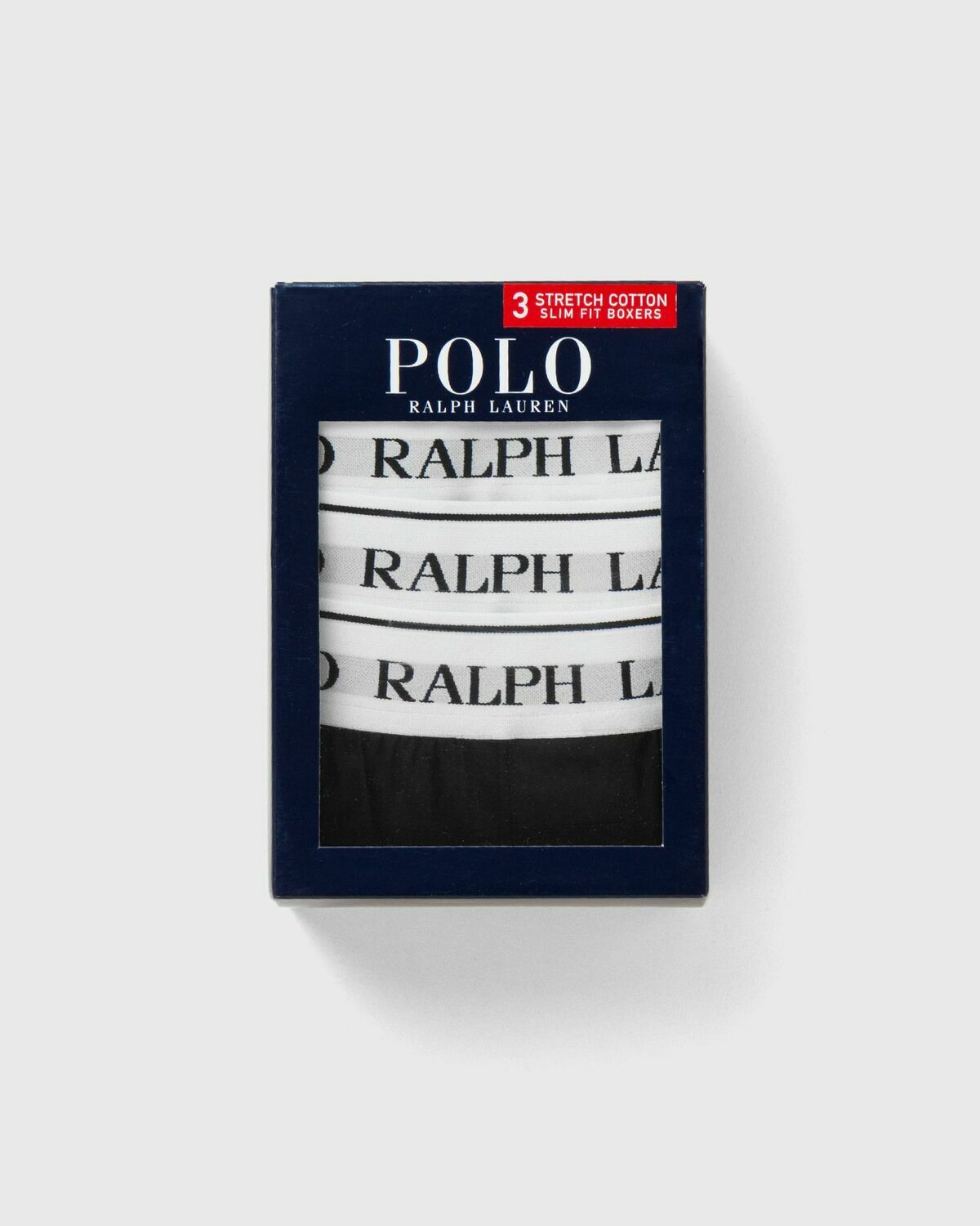 Polo Ralph Lauren STRETCH SLIM-FIT BOXERS 3-PACK Black Mens Boxers & Brief