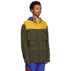 Moncler Genius 1 Moncler JW Anderson Khaki Colorblocked Jacket