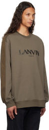 Lanvin Taupe Curb Side Sweatshirt