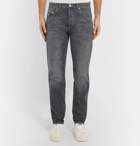 Brunello Cucinelli - Washed Selvedge Denim Jeans - Men - Blue