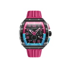 Nubeo Magellan Black Dial Mens Watch NB-6088-07