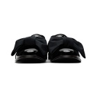Alexander McQueen Black Patent Bow Loafers