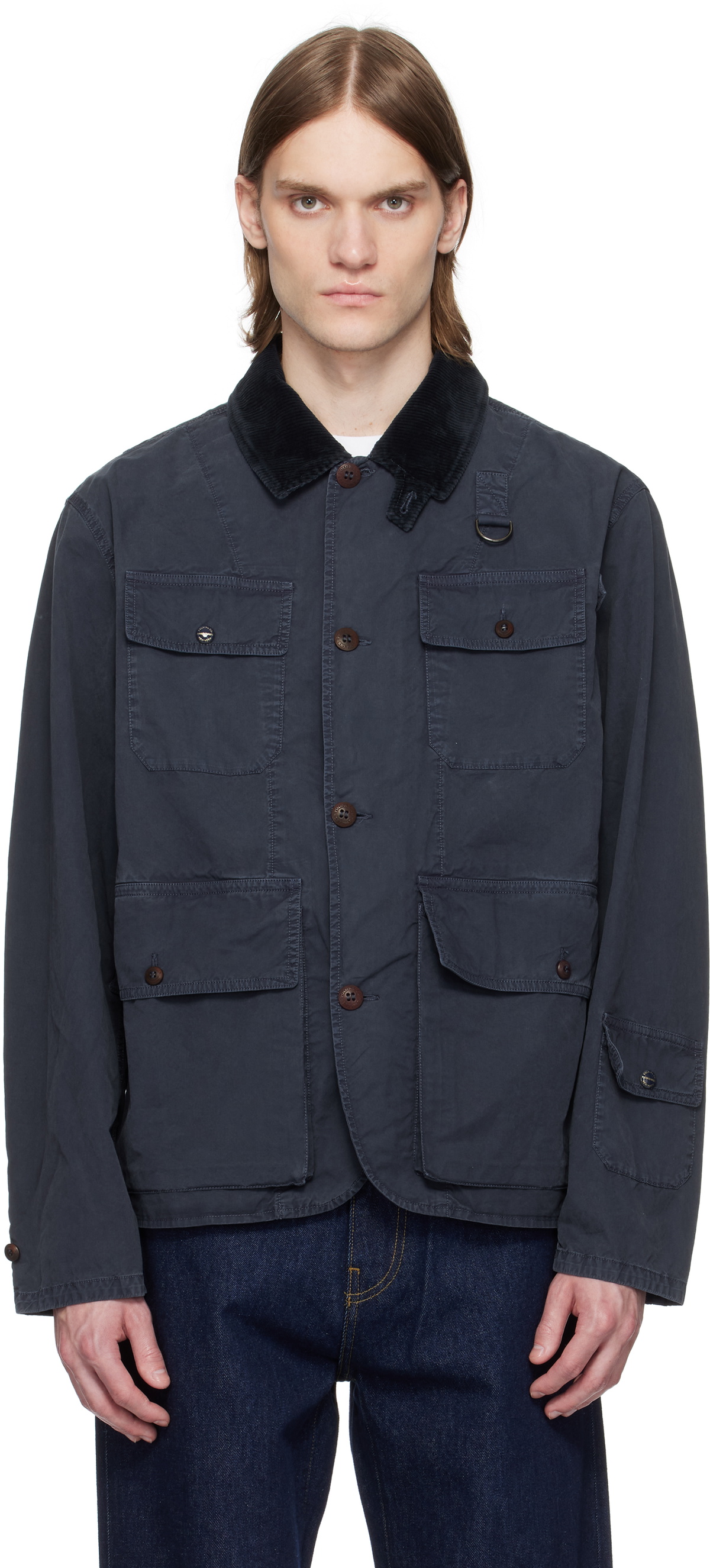 Polo Ralph Lauren Navy Twill Wading Jacket Polo Ralph Lauren