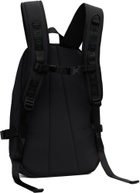 Hugo Black Logo Patch Backpack