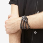 Raf Simons Men's Skeleton Bracelet in Anthracite