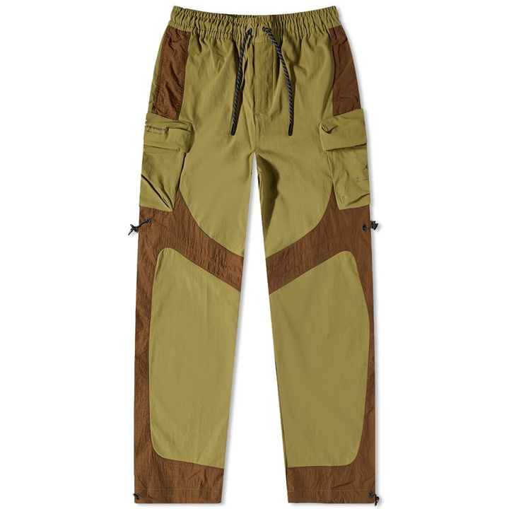 Photo: Air Jordan Men's 23 Engineered Cargo Pant in Pilgrim/Light Olive