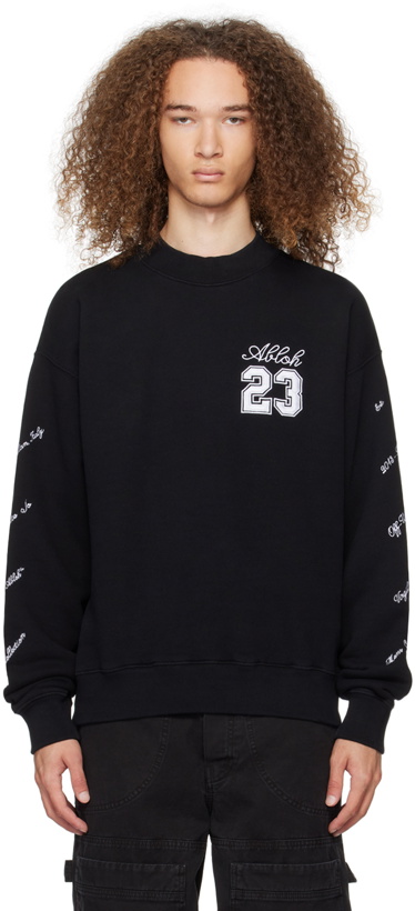 Photo: Off-White Black '23' Skate Sweatshirt