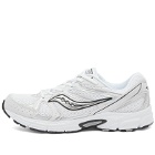 Saucony Ride Millennium Sneakers in White/Silver