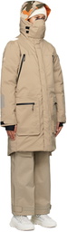 HH-118389225 Beige Arc Ins Flow Down Jacket