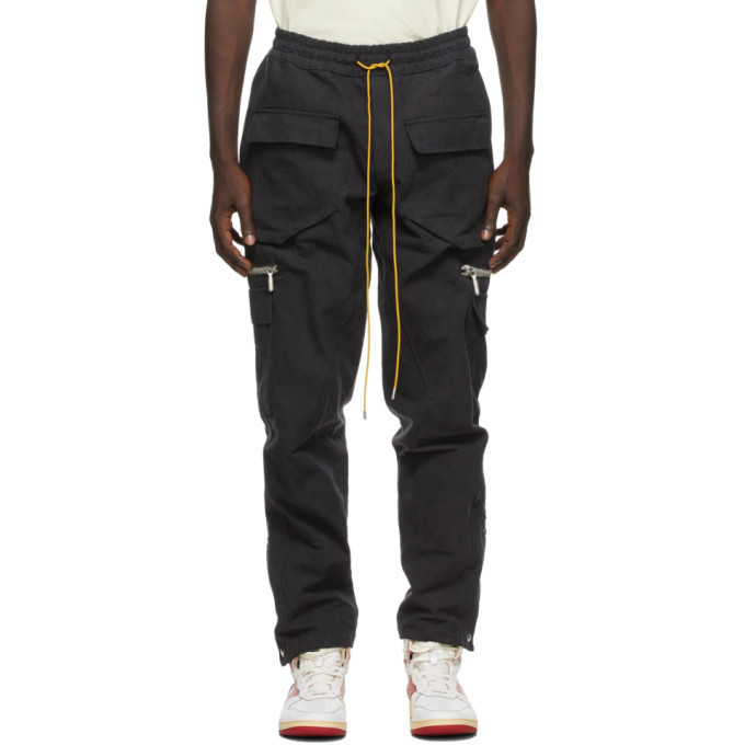 Photo: Rhude Grey Canvas Cargo Pants