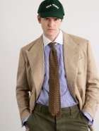 Drake's - Tea Time Embroidered Wool Baseball Cap