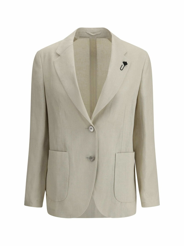 Photo: Lardini Linen Blazer
