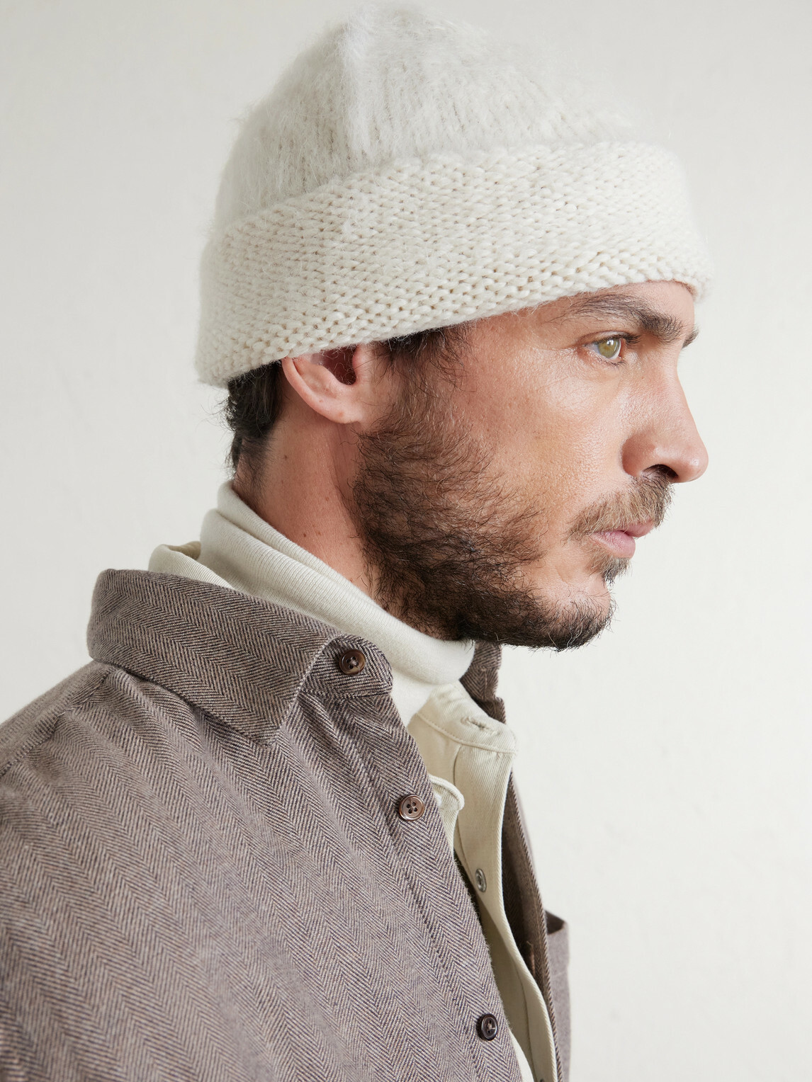 The Elder Statesman - Thistle Alpaca-Blend Beanie