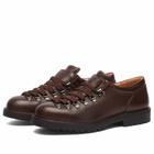 Fracap Men's M121 Commando Sole Low Hiking Shoe - Presented by END in Dark Brown