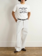 CELINE - Wide-Leg Jeans - White