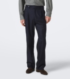 Stòffa Wool and cashmere wide-leg pants