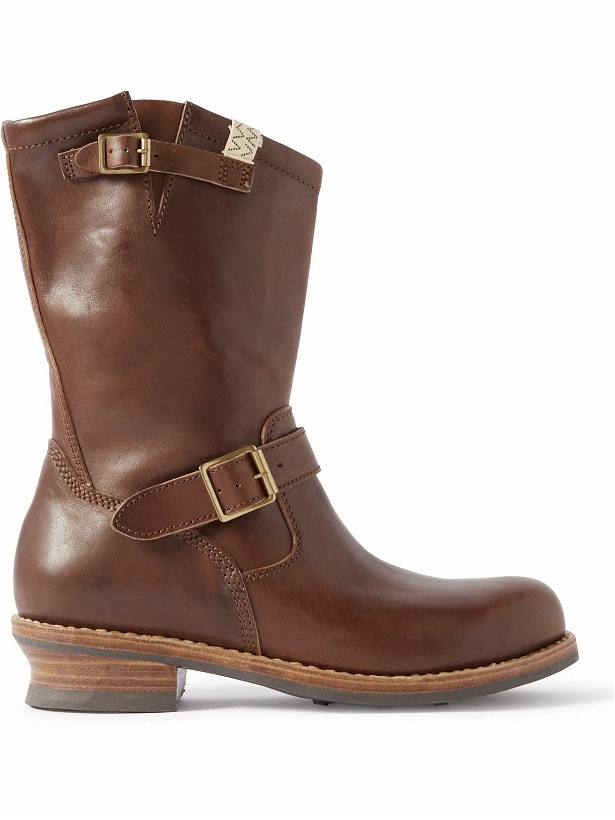 Photo: Visvim - Landers Buckled Leather Boots - Brown