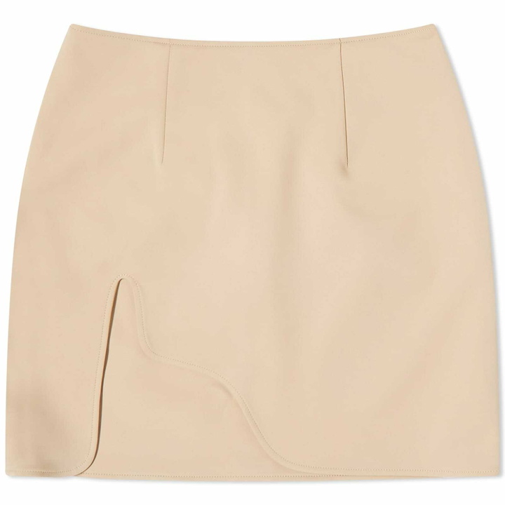 Photo: Mother of All Women's Liza Mini Skirt in Beige