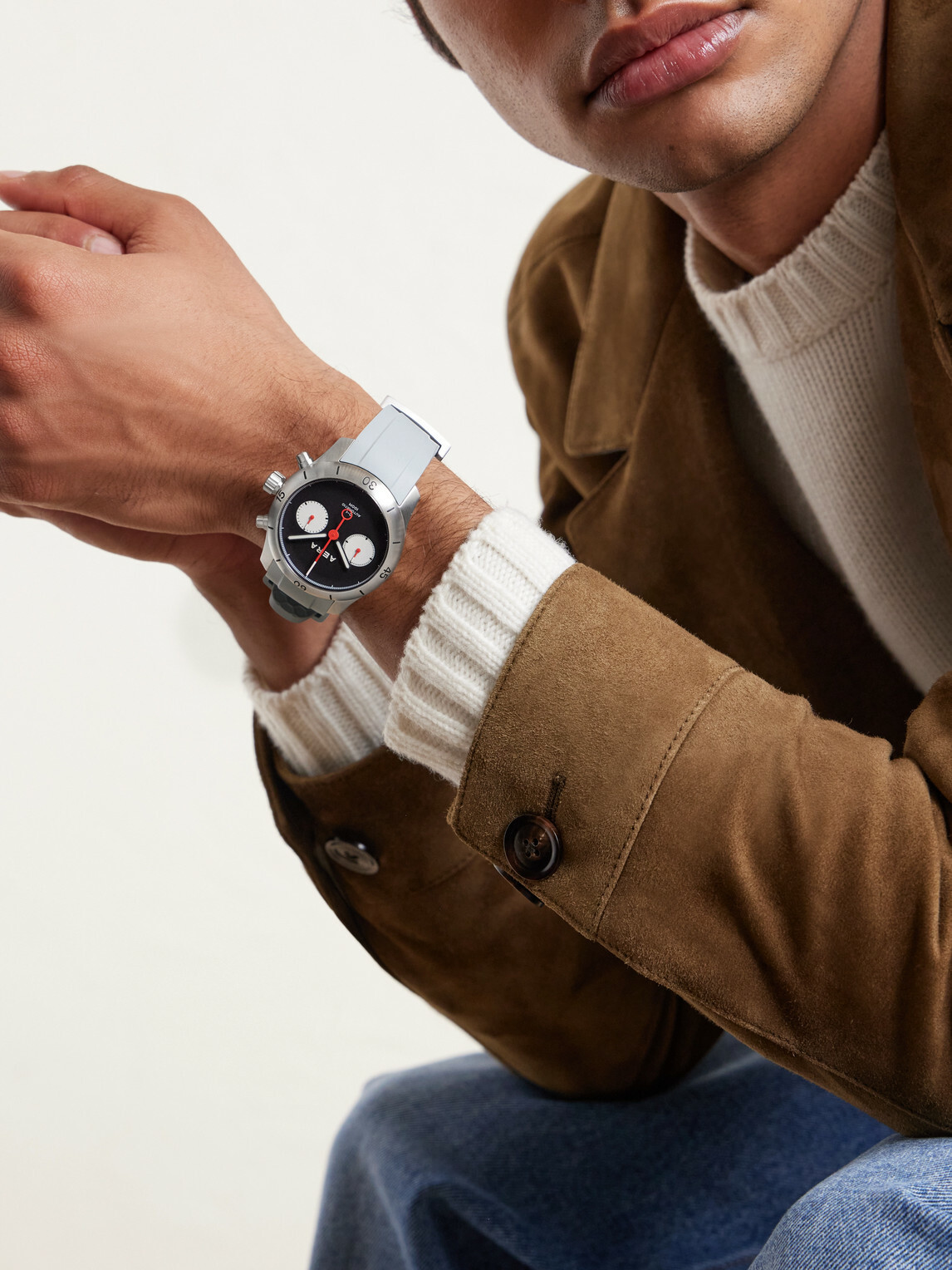 Aera - C-1 Chrono Automatic Chronograph Stainless Steel Watch