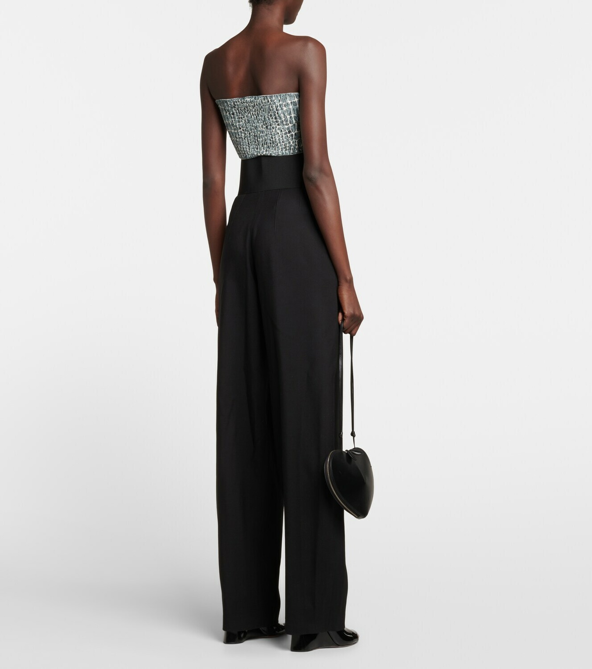 Alaïa Belted high-rise wool pants ALAÏA