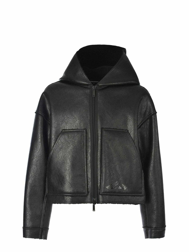 Photo: Dsquared2 Vegan Leather Jacket