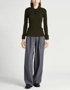 Peserico Womens Sweater Military in Green