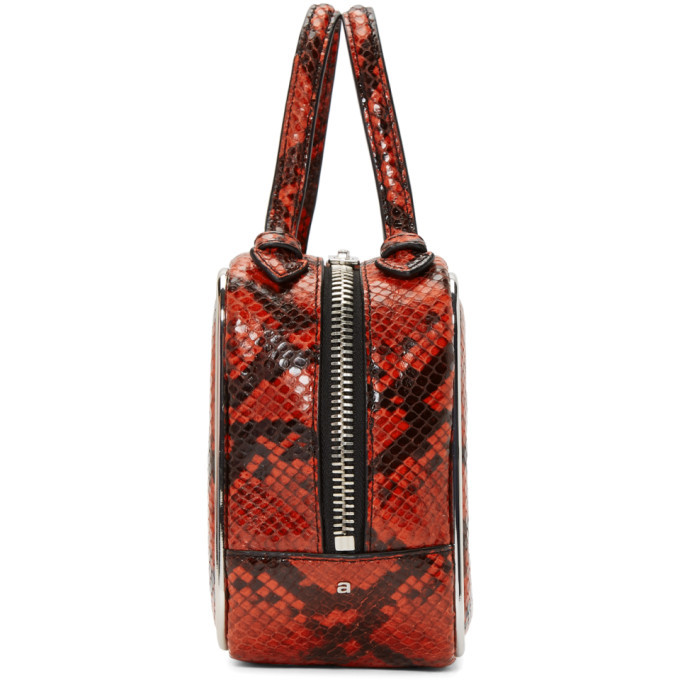 Alexander Wang Red Snake Halo Bag