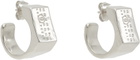 MM6 Maison Margiela Silver Brass Earrings