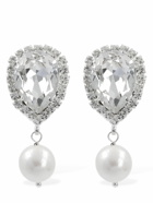 MAGDA BUTRYM - Crystal & Pearl Drop Earrings