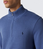 Polo Ralph Lauren Pony cotton half-zip sweater