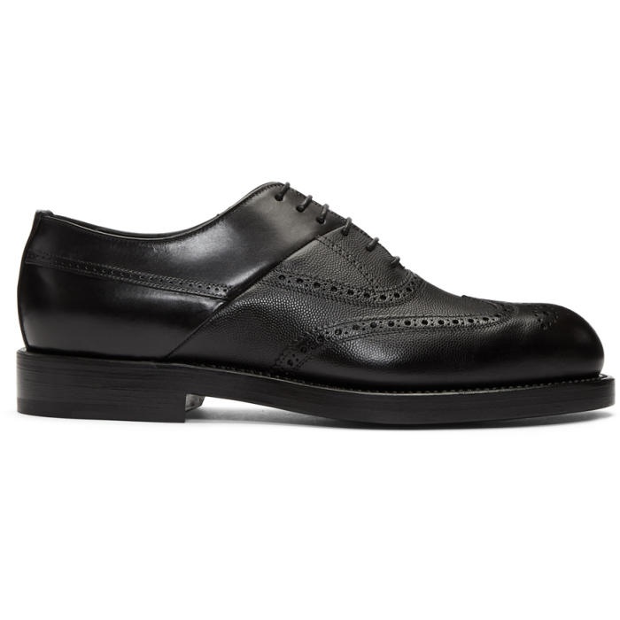 Photo: Pierre Hardy Black Twin Perforated Oxfords