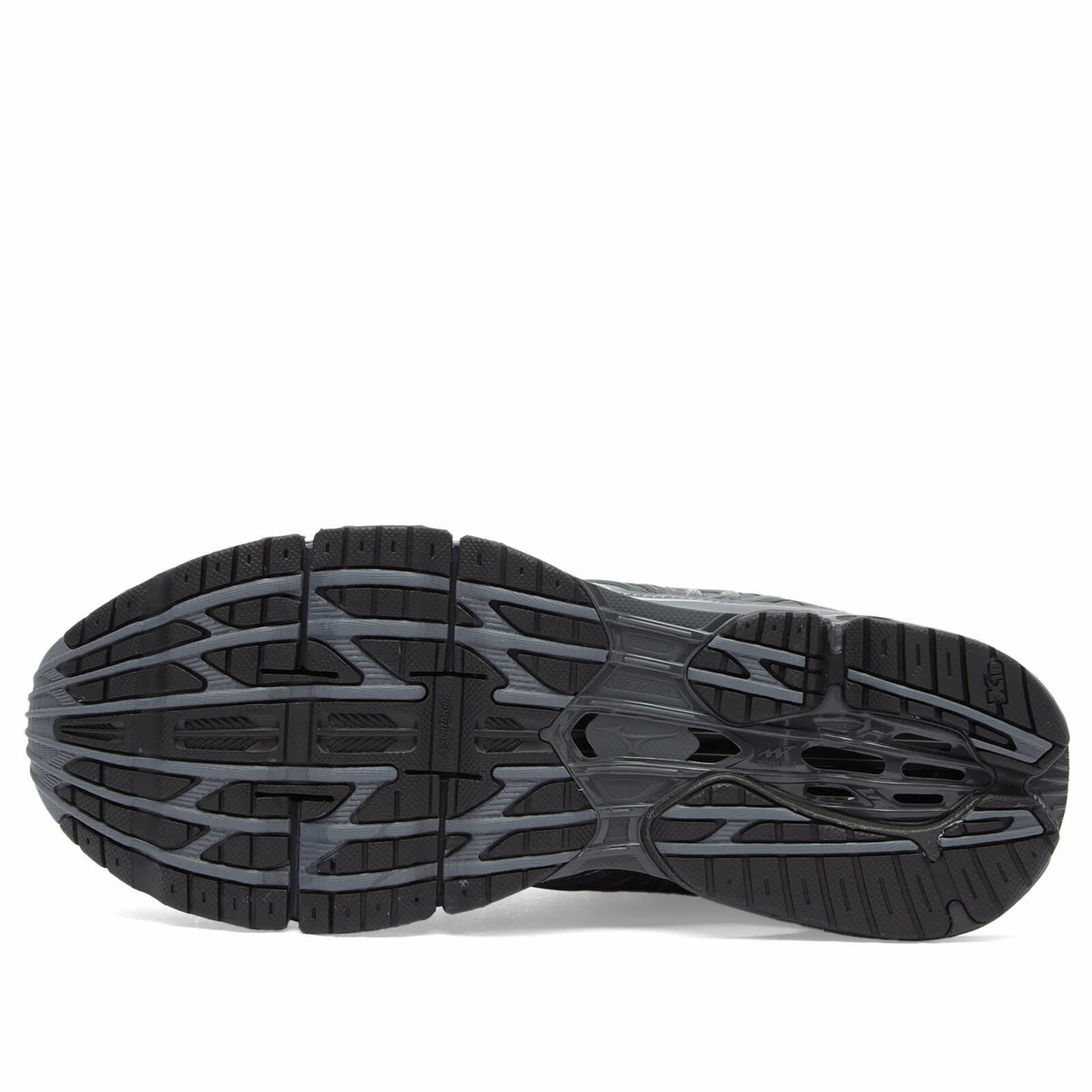 Mizuno Wave Prophecy LS in Black Sand/Black/Metallic Grey